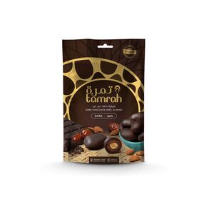 Tamrah Zipper Bag Dark Chocolate With Almond 250 Gr