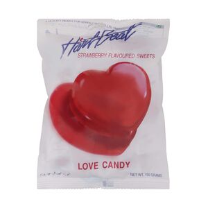 Hart Beat Love Candy Corazon Strawberry Flavor 150 Gr