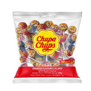 Chupa Chups Lollipop Assorted 11 Gr 50 Pcs