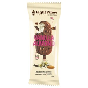 Light Whey Ice Cream Vanilla Almond Stick 120Ml