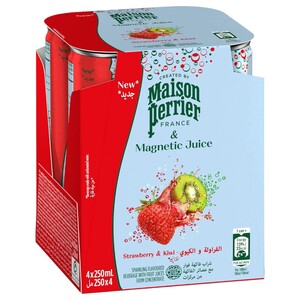 Maison Perrier Strawberry & Kiwi 250Ml X4