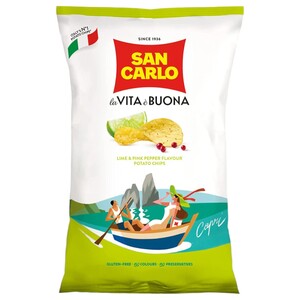 San Carlo Piu Gusto Lime Pepper 150G