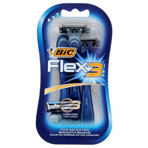 Bic Flex 3 Disposable Razor Comfort 3 Pieces