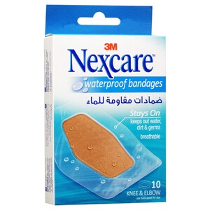 Nexcare Bandages Waterproof 10 Pieces