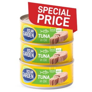 Ocean Garden White Tuna In Oil 160G X3