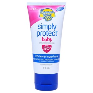 Banana Boat Sunscreen Lotion Simply Protect Baby Spf50 90Ml