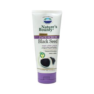 Nature's Bounty Face Scrub Black Seed 200 Ml