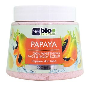 Bio Skincare Face & Body Scrub Papaya 500Ml