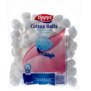 Tippys Cotton Balls Classic 100 Pcs