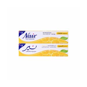 Nair Hair Remover Cream Lemon Frag 110 Gr 2 Pcs
