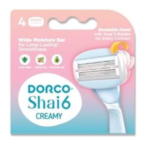 Dorco Blades Shai 3 Women Cartridges 4 Pcs