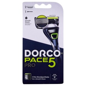 Dorco System Razor Pace 5 Pro Men + 2 Pieces