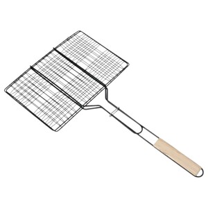 Royal Ford Barbeque Grill Chromium Plated Iron With Handle
