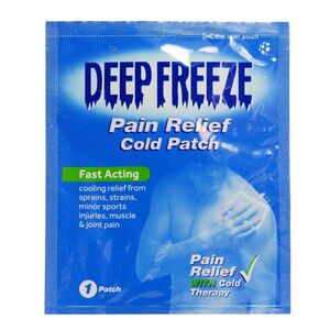Deep Heat Deep Freeze Cold Patch 1 Pcs
