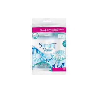 Gillette Disposable Razor Simply Venus2 8+4 Fr Offer