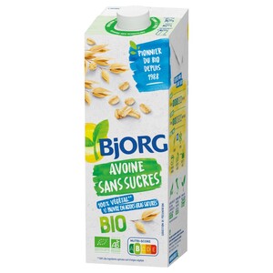 Bjorg Boisson Avoine Sans Sucres 1L