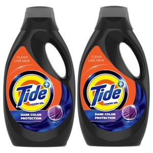 Tide Power Gel Dark Colour Protection 1.85L X2 Special Offer