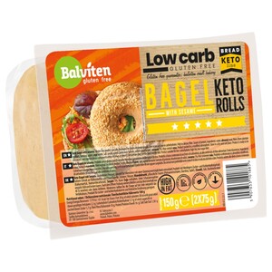 Balviten Keto Bagel With Sesame Gluten Free 150G