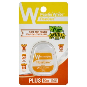 Pearlie White Floss Care Fresh Mint 50M