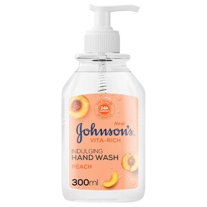 Johnson's Hand Wash Vita-Rich Peach 300Ml