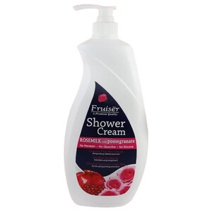 Fruiser Shower Cream Rose Milk With Pomegranate 1L