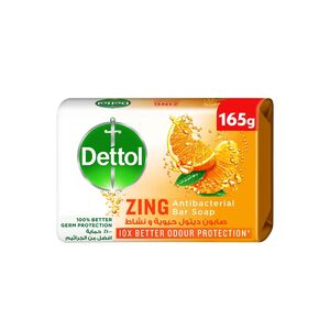 Dettol Soap Zing 165 Gr