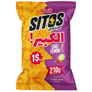 Master Sitos Chili Lemon 210G