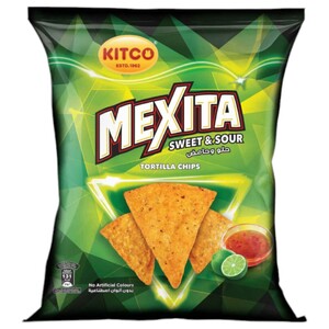 Kitco Mexita Tortilla Chips Sweet & Sour 180G
