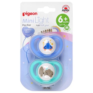 Pigeon Minilight Pacifier Twin M Size Boy