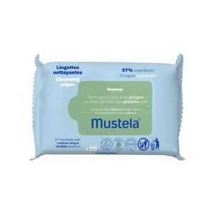Mustela Baby Cleansing Wipes 20 Pcs