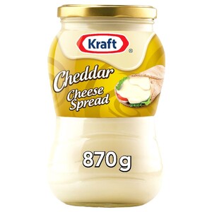 Kraft Cheddar Cheese Spread 870G