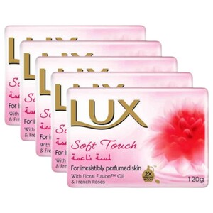Lux Soap Assorted 5 Pieces 120G