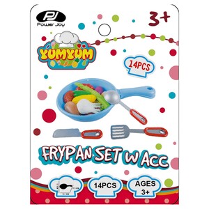 Power Joy Yumyum Frypan Set W Acc 14 Pieces