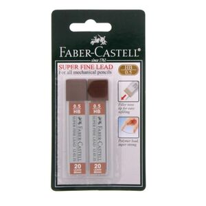 Faber Castell Mechanical Pencil Lead 0.5 20X2's 126525/2