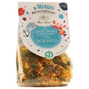 Pasta Natura Pasta Kids Carrot Spinach Tomato Corn 250G