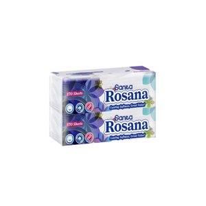 Sanita Rosana Facial 170 Sheets Double Pack