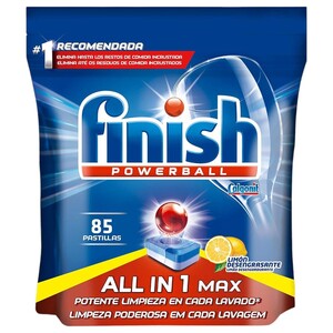 Finish Powerball All In One Max Citron 85 Pieces