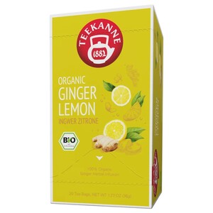 Teekanne Organic Ginger Lemon 20 Pieces 36G