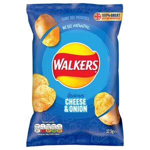 Walkers Crisps Cheese & Onion 32.5G