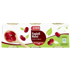 Crai Fagioli Rosso Momo 140G X3