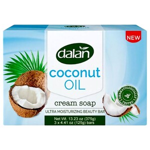 Dalan Cream Soap Bar Coconut Oil 125G