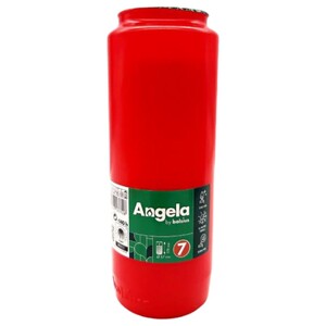 Bolsius Angela 7 Day Oil Candle Red