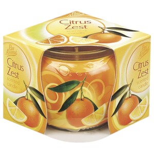Pan Aroma Sleeve Candle Citrus Zest Scented