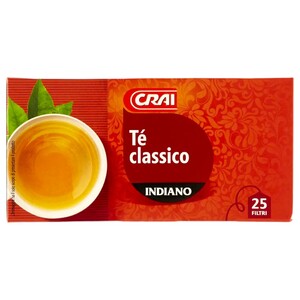 Crai Té Classico Indiano 25 Bags 42.5G