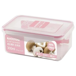 Blackstone Air-Tight Food Container Is011 Clear Pink 300Ml