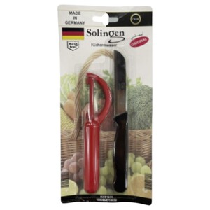 Solingen Knife + Peeler 2 Pieces