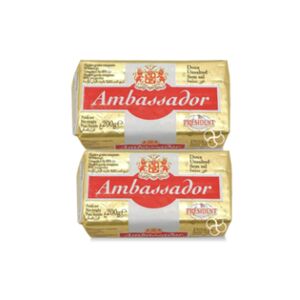 Ambassador Unsalted Butter 200 Gr X 2 Pcs Special Offer