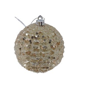 Faddoul Christmas Tree Decoration Rose Gold 3Pcs
