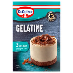 Dr Oetker Gelatine Sachets 3 Pieces 12G