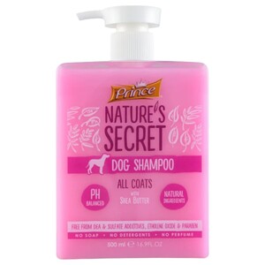 Prince Nature's Secret Dog Shampoo All Coats 500Ml